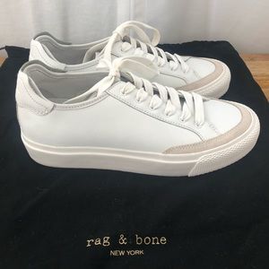 Rag & Bone | RB Army Low Sneaker | White | 37.5